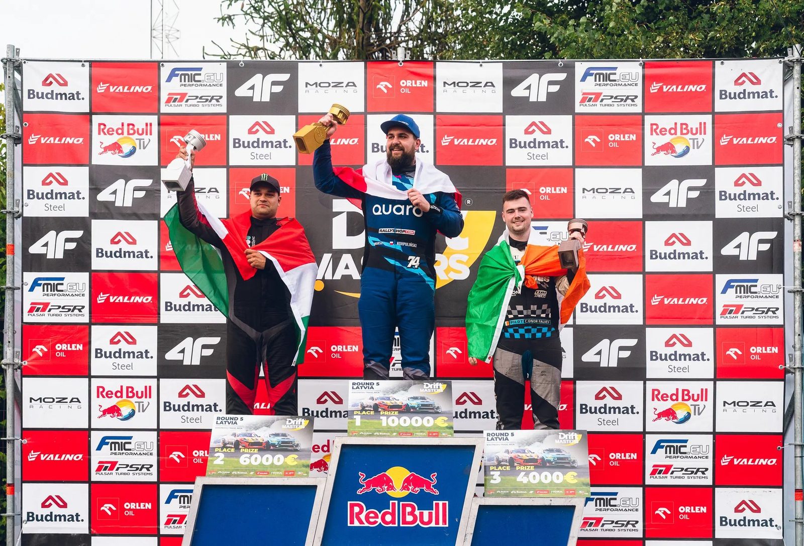 Paweł Korpuliński Wins Drift Masters Round 5 in Riga, Extends Championship Lead